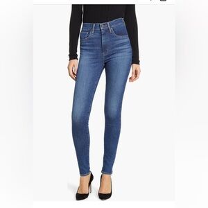 Levi’s Mile High Super Skinny - Tempo Super Hot, Denim High Waist & Rise Jeans